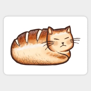 Cat Bread Loaf Magnet